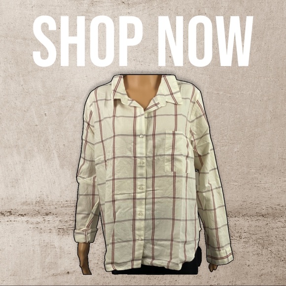 Plaid Long Sleeve Cotton Button Up Shirt
B… - Picture 1 of 6